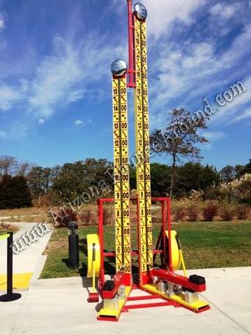 Dual Hi Striker ring the bell carnival game rental